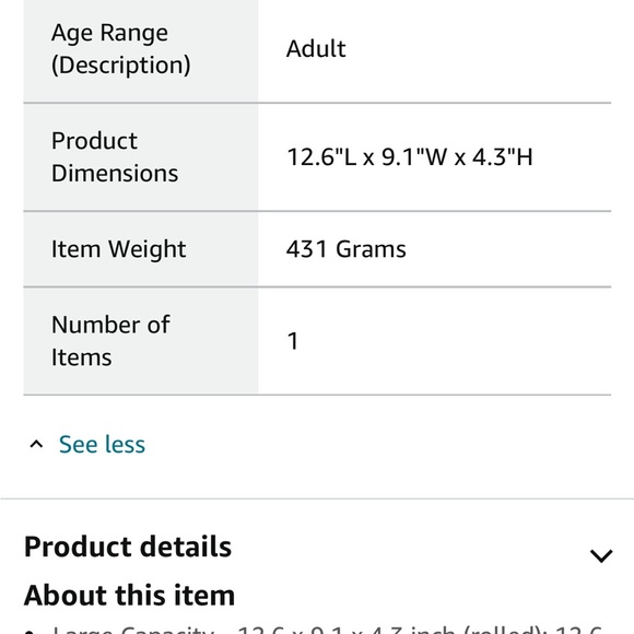 Bagsmart Toiletry Bag Travel Bag Large. - Picture 4 of 8